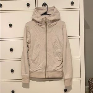 Lululemon scuba jacket *terry cotton
